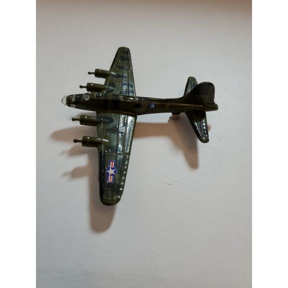 Airplane Diecast A222 B-17 Plane Toy Missing Propellers - Picture 5 of 12